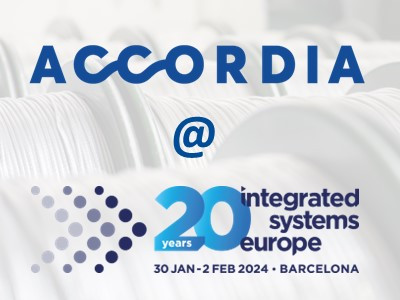 Accordia exhibits at Integrated Systems Europe